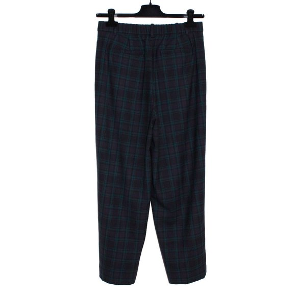 J. Crew Bi-Stretch Wool Tapered Pant in Black Watch Tartan - Picture 2 of 16